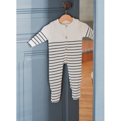 Combinaison à Pieds - Petit Marin LA MANUFACTURE DE LAYETTE
