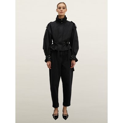 Coupe-vent court avec cordon de serrage à la taille MOTIVI