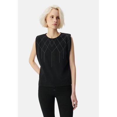 Tee-shirt décor micro-billes IKKS