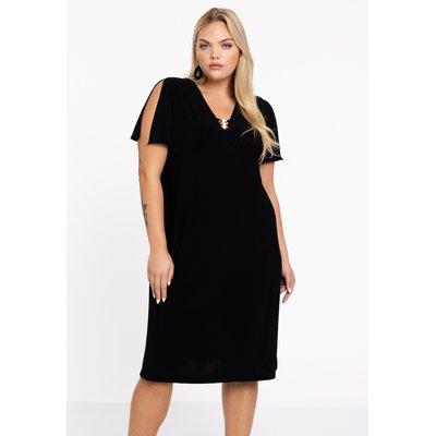 Robe noir avec perle cheap