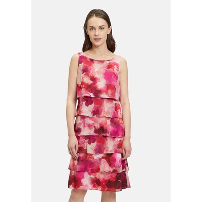 Robe de cocktail à ruches VERA MONT