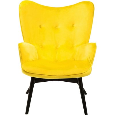 Fauteuil Vicky velours KARE DESIGN