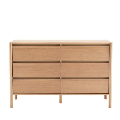 Commode 6 tiroirs en bois L120cm - Verade DRAWER