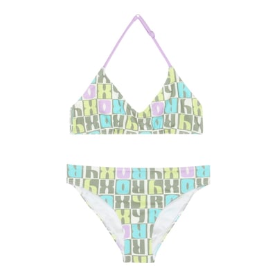 Ensemble 2 pièces bikini bralette deux pièces LETTER UP SET. ROXY
