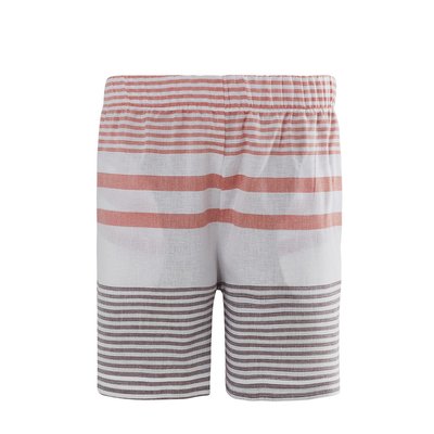 Short de plage FRENCH RIVIERA corail SENSEI MAISON