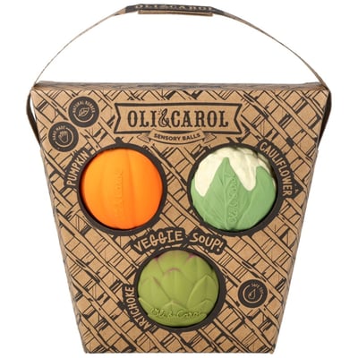 Set de 3 Balles sensorielles OLI & CAROL