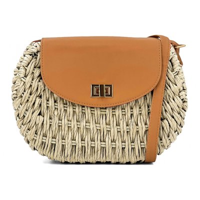 Sac à main bandoulière en paille LES SACS DE K'RLOT