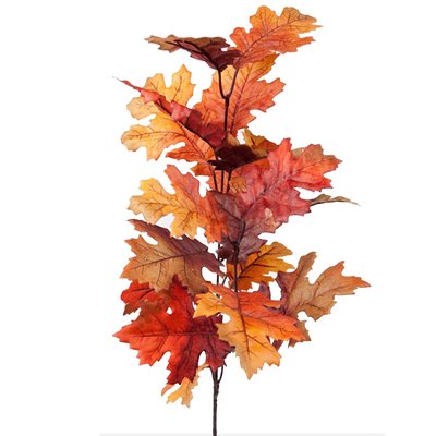Branche de Chene canadien automnale ARTIFICIELLES
