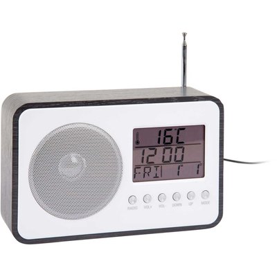 Réveil avec radio FM Retro PRESENT TIME