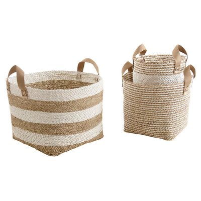 Cache-pot en corde et nylon (Lot de 3) AUBRY GASPARD