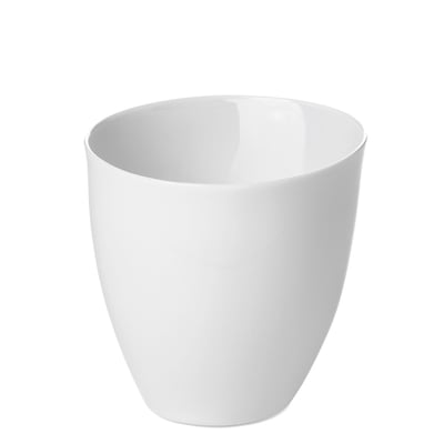 Tasse à Expresso Assoiffée Porcelaine Blanc Brillant Diam 5 cm TSE ET TSE ASSOCIÉES