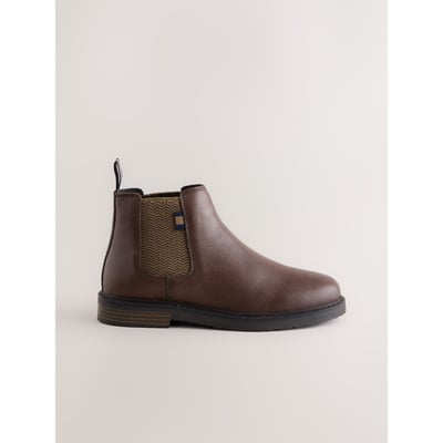 Bottes chelsea en cuir NEXT