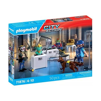 City Action Arrestation de cambrioleurs au musée PLAYMOBIL