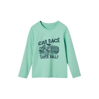 Tee-shirt imprimé Basics manches longues VERTBAUDET