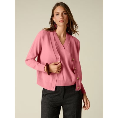 Cardigan à col en V OLTRE