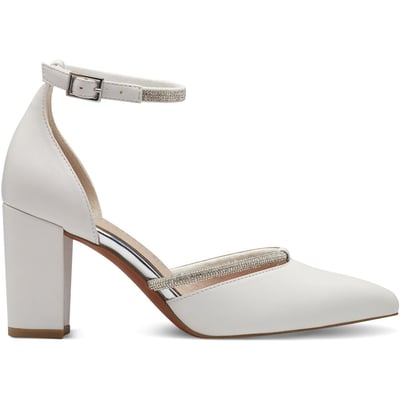 Chaussures à Talons Blocs Blancs SENSO Una - Taille UK4 / Pointure 37 - Hauteur De Talon Haute - Occasion