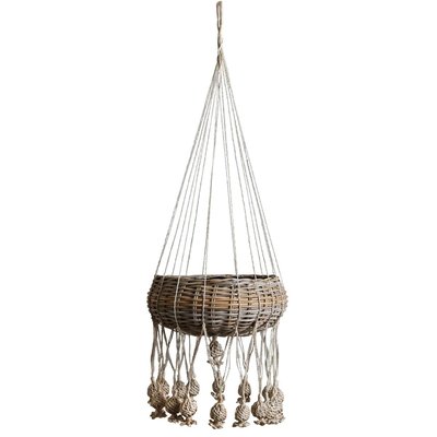 Macramé en jute beige AUBRY GASPARD