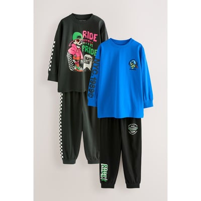 Pyjamas à manches longues, lot de 2 NEXT