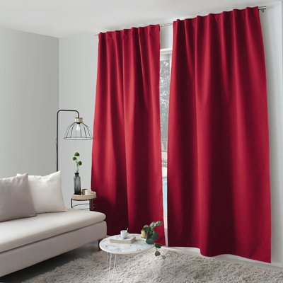 Rideau occultant aspect chambray HOME MAISON