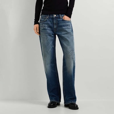 Nicky - Jean Coupe Large, Taille Basse PEPE JEANS