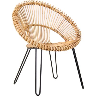Fauteuil en rotin rond, Alfta RECOLLECTION