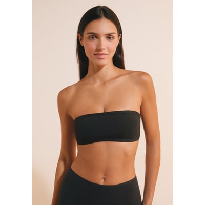 Bandeau sans armatures en coton biologique extensible COTON 360 ETAM