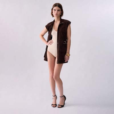 Gilet en daim LIU JO
