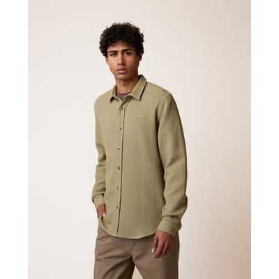 Chemise effet nid d'abeille FAGUO