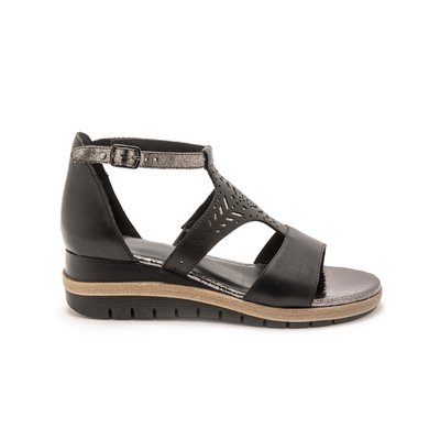 Sandales fantaisie en cuir PEDICONFORT