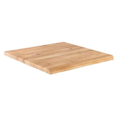 Plateau de table en chêne naturel OVIALA