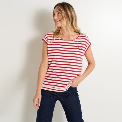 T-shirt col bateau GRAIN DE MALICE