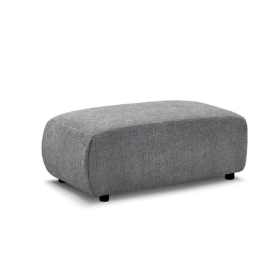 Pouf tissu texturé, JANA BOBOCHIC