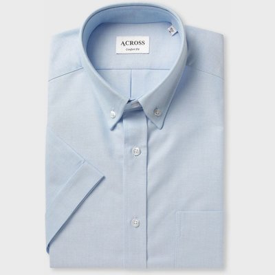 Chemise Confort fit manches courtes Oxford Authentic ACROSS