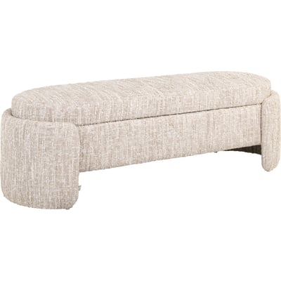 Banc coffre avec rangement, Assise rembourrée RECOLLECTION