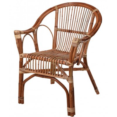 Fauteuil en Rotin Kubu et Roseau WADIGA