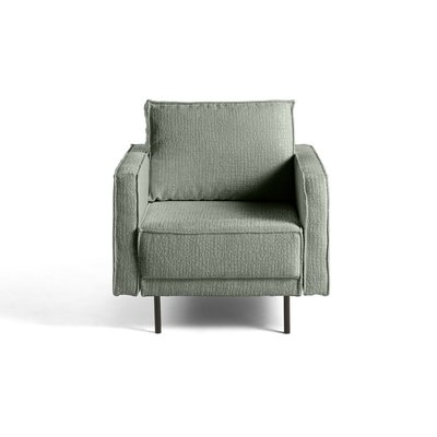 Fauteuil en Tissu velours relief - CHARLIE LISA DESIGN