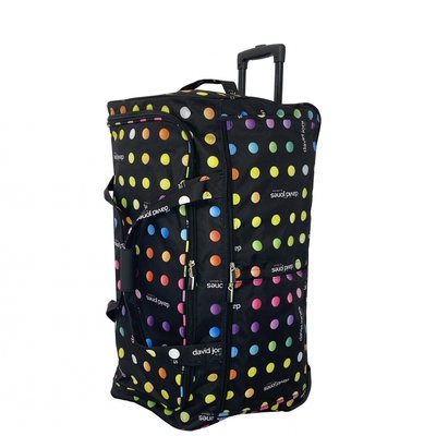 Sac de voyage avec roulettes 120L grand volume 76cm DAVID JONES