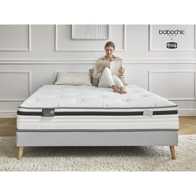 Matelas ressorts ensachés + mémoire de forme, BRIENNE BOBOCHIC