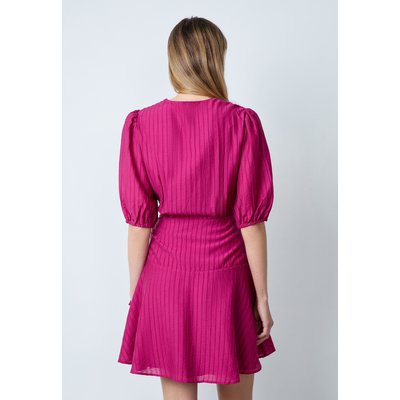 Robe courte en coton manches bouffantes SONI ETAM