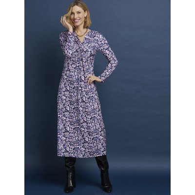 Robe avec noeud et effet drapé DAXON