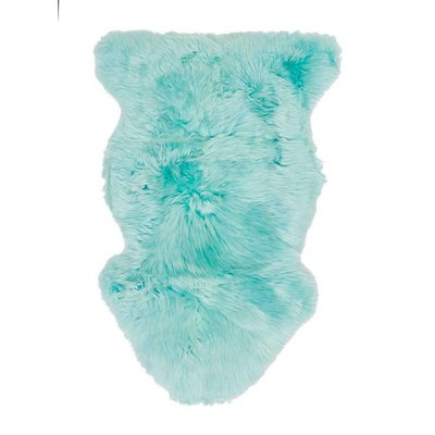 Tapis peau de mouton longs poils shaggy en laine UN AMOUR DE TAPIS