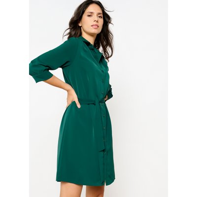 Chemise vert bouteille femme La Redoute