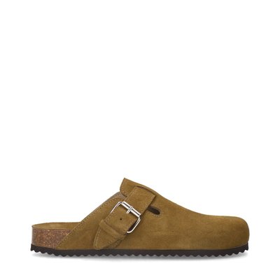 Sabots en daim avec boucle SACHA