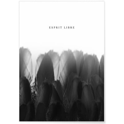 Affiche Esprit Libre L'AFFICHERIE