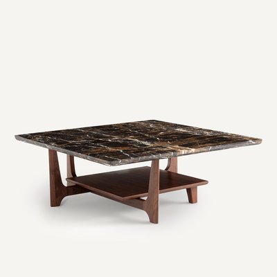 Table basse marbre ambré, Tancani AM.PM