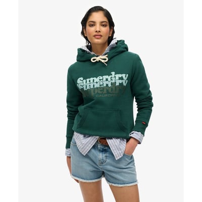 Sweat à capuche Stacked SUPERDRY