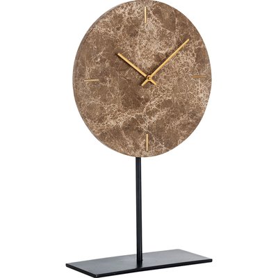 Horloge à poser en marbre, Brett RECOLLECTION