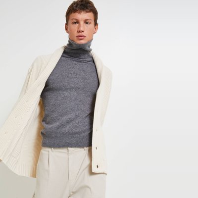 Gilet col châle boutonné MONOPRIX
