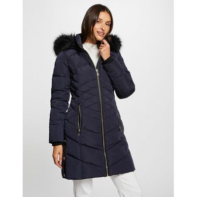 Doudoune femme avec ceinture discount