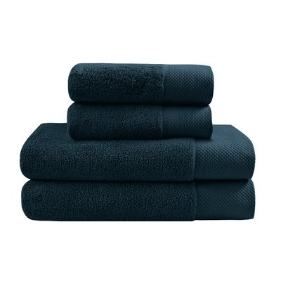 Ensemble Maxi bain 4 pièces (2 Maxi draps de bain + 2 serviettes) SENSOFT SENSEI MAISON